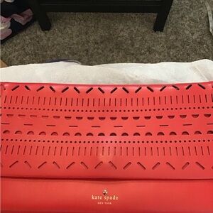 Kate Spade Red Clutch